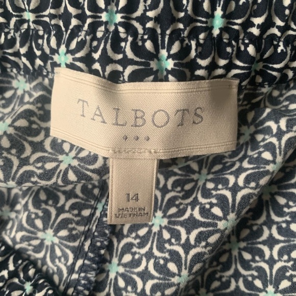 Talbots Pull-On - Loose Leg Pants - Size 14 - Picture 3 of 3